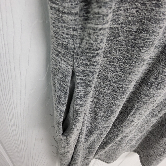 Time and Tru women's gray short sleeve v neck tee shirt dress size XL - Picture 4 of 4